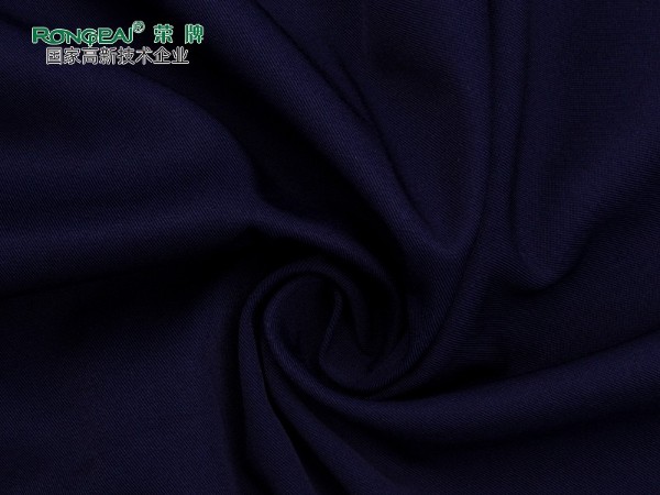 828#紫蓝 精密纺双面卡新材料医护面料